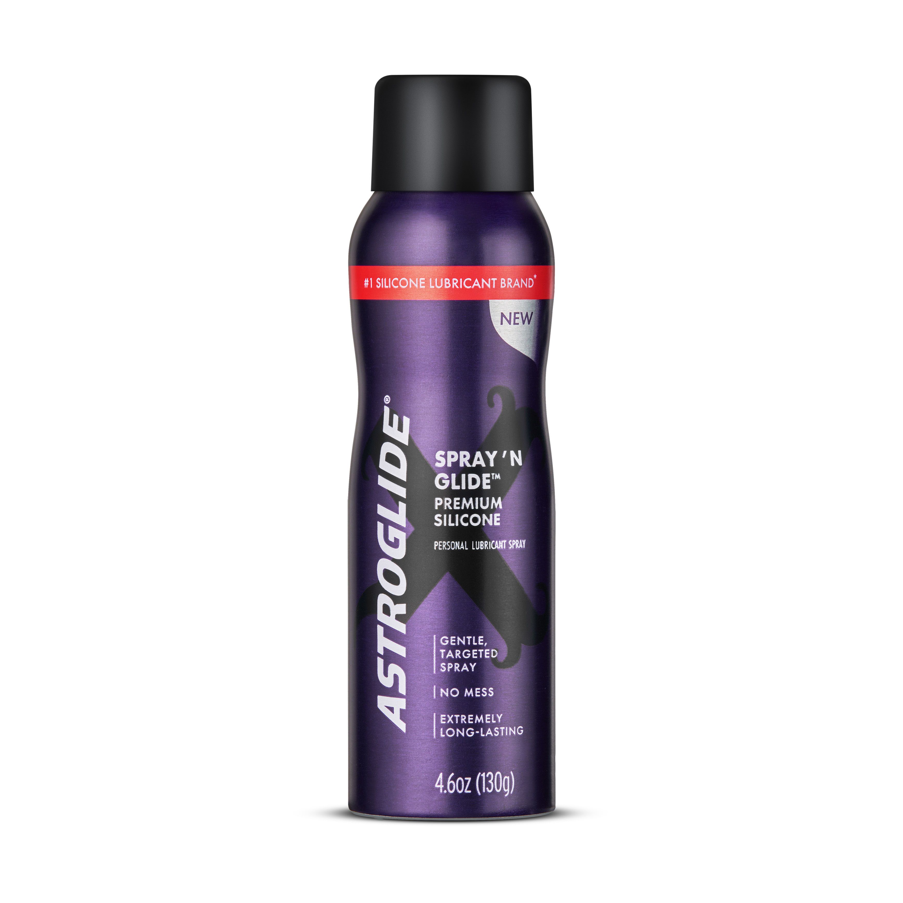 Astroglide x Premium Spray 'n Glide Silicone Based Personal Lubricant 130 gram