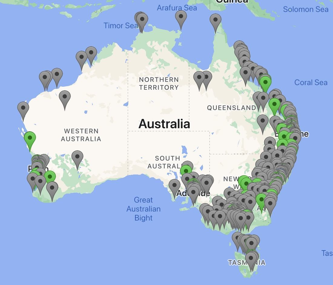Astroglide is available at 2,700 locations across Australia
