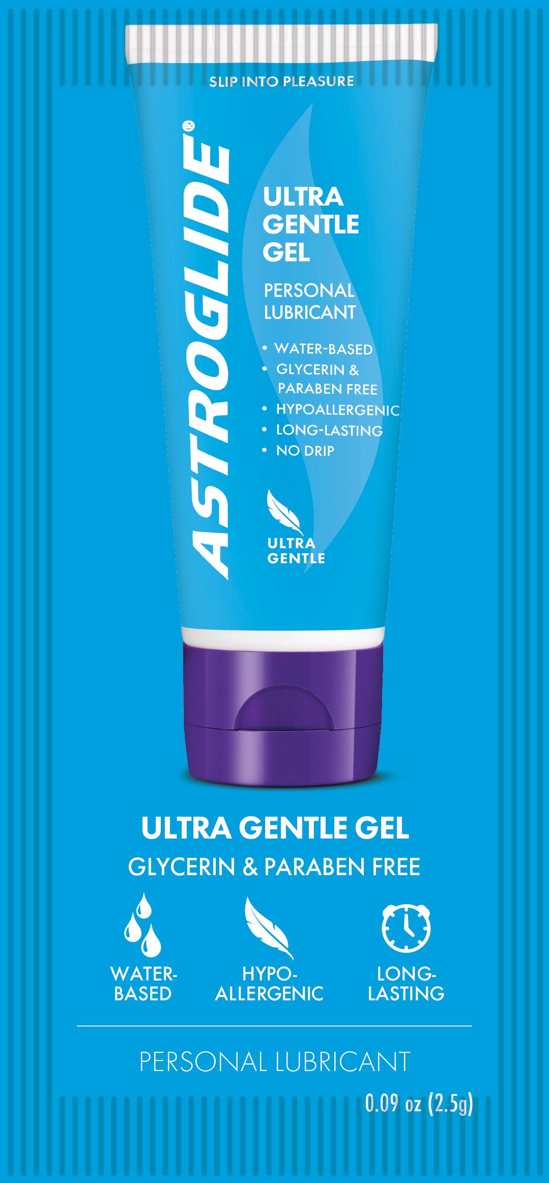 Astroglide Sensitive Skin Ultra Gentle Gel Sachet 2.5ml