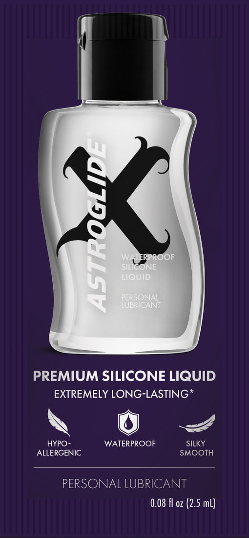 Astroglide X Premium Silicone Personal Lubricant Sachet 2.5ml