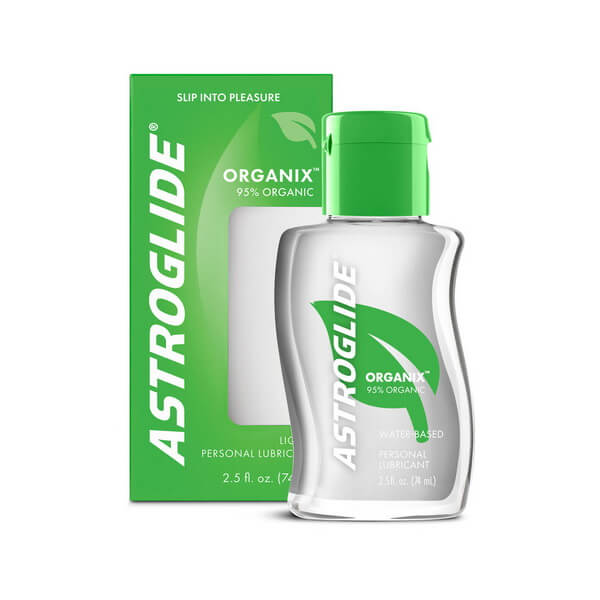 Astroglide Organix 74ml certified organic water based personal lubricant and vaginal moisturiser