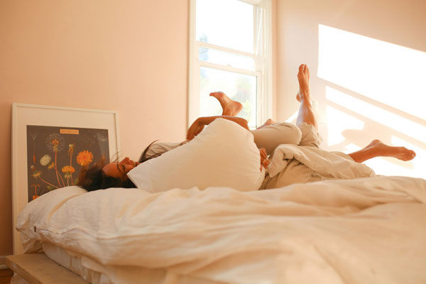 Want More Sex couples playing in bed together